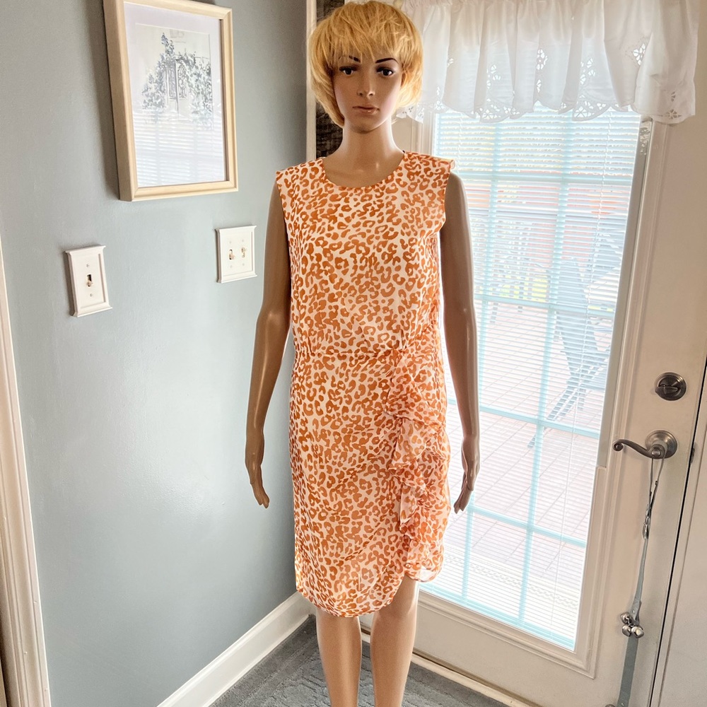 Sam Edelman Sleeveless Crewneck Dress SZ MED NWT